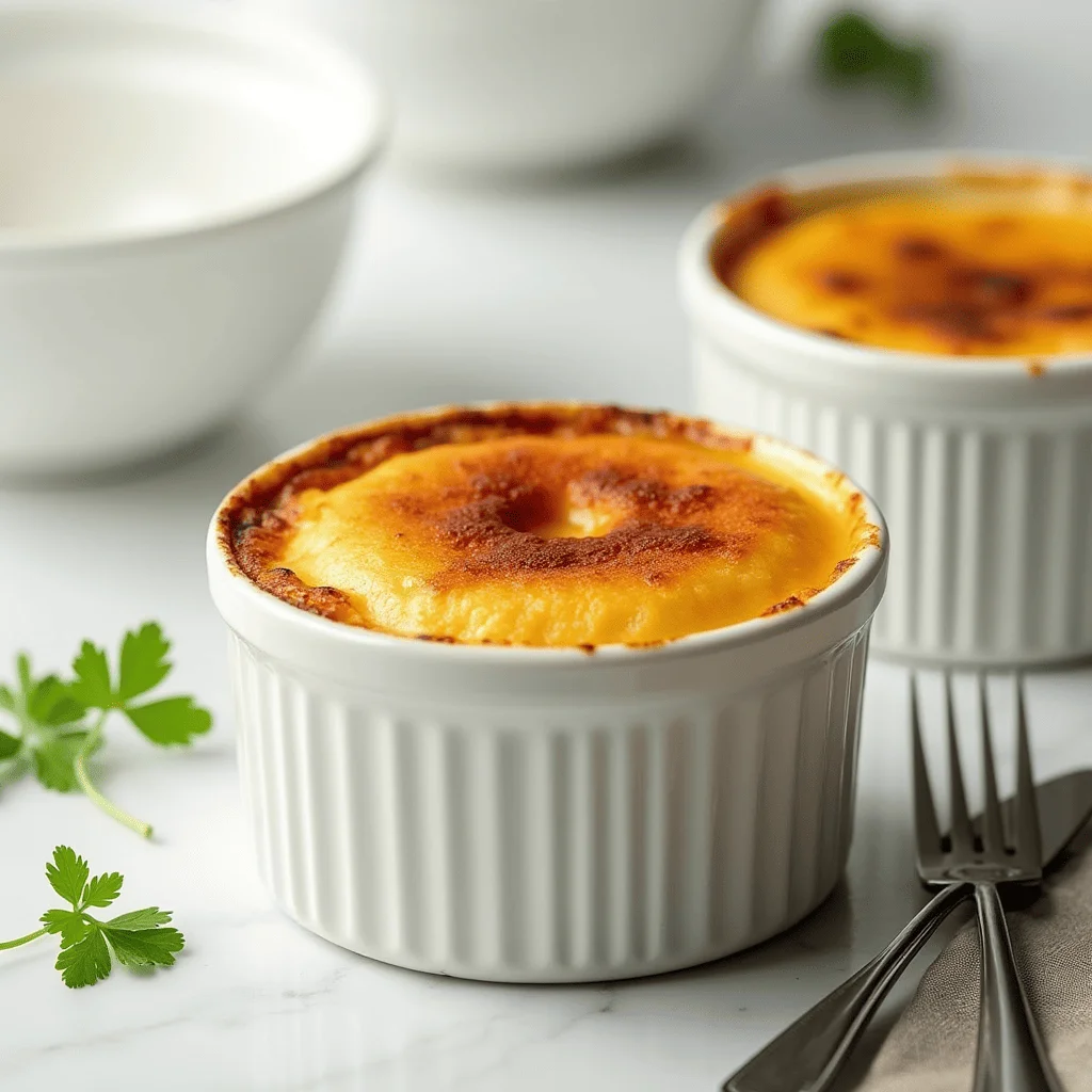 Crab Brulee Recipe