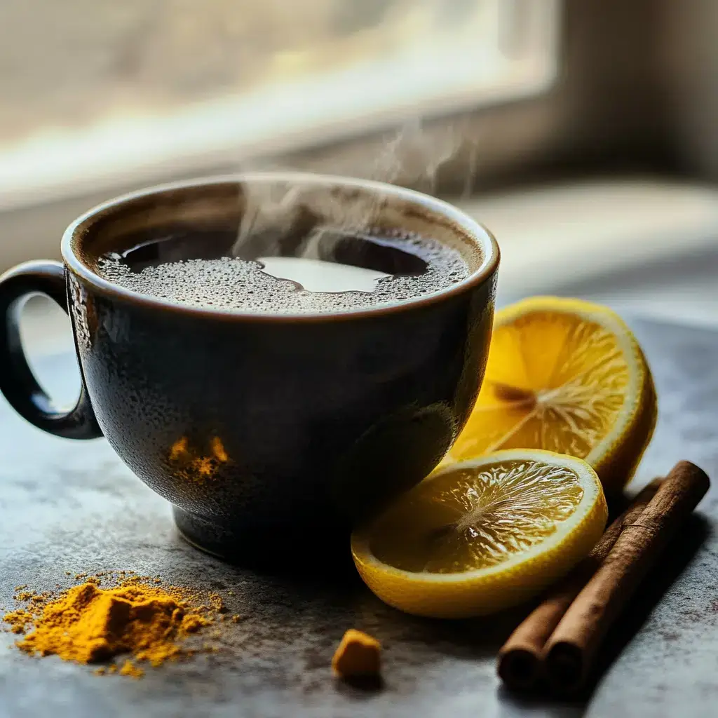 Three variations of the coffee loophole recipe served side by side including classic metabolic boost citrus detox blend and creamy keto loophole on a wooden serving tray